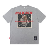Men T Shirt Men's Short-Sleeved T-shirt Versatile Loose
