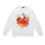Men Long Sleeve Shirt Men and Women Hiphop Couple Hip Hop Retro Ins Top