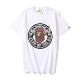 Bathing Ape T Shirt T-shirt Short Sleeve Black Fashion Loose