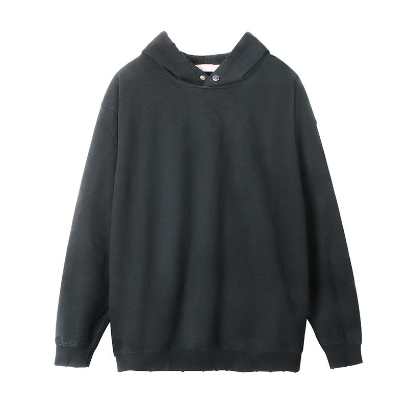 Men Hoodie Hoodie Men's Autumn and Winter Loose Pullover Hoodie