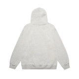 Men Fleece Lined Hoodie Fall/Winter Men's Hooded Sweater Ins Letter Print Hoodie Loose Casual