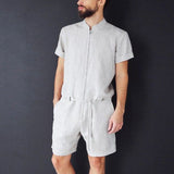 Men Co-Ords Suit Men's T-shirt Cargo Shorts Casual