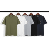 Bathing Ape T Shirt Embroidered Ape Head Short Sleeve Cotton T-shirt