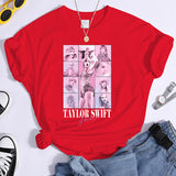 Graphic Printing T-Shirts For Women Short Sleeve