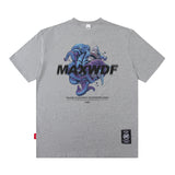 Men T Shirt West Coast Printed Casual Short-Sleeved T-shirt Men