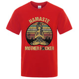 2024Vintage Namaste Mother Explicit Funny T-shirt T Shirt