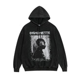 Unisex Vintage Hoodie Vintage Printed Jacket
