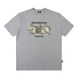 Men T Shirt Printed Street Style Short Sleeve T-shirt Men and Women Couple