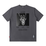 Men T Shirt Printed Fashion Brand Short Sleeve T-shirt Men's and Women's Hip Hop Loose Top