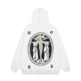 Men Hoodie Hooded Sweater Long Sleeve Loose Pullover Top