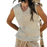 Men T Shirt Loose Outdoor Vest Men's Casual