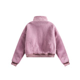 Unisex Jacket Female Winter Lambskin Sports Cotton Jacket