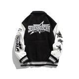 Varsity Jacket Vintage Fall Loose Baseball Uniform