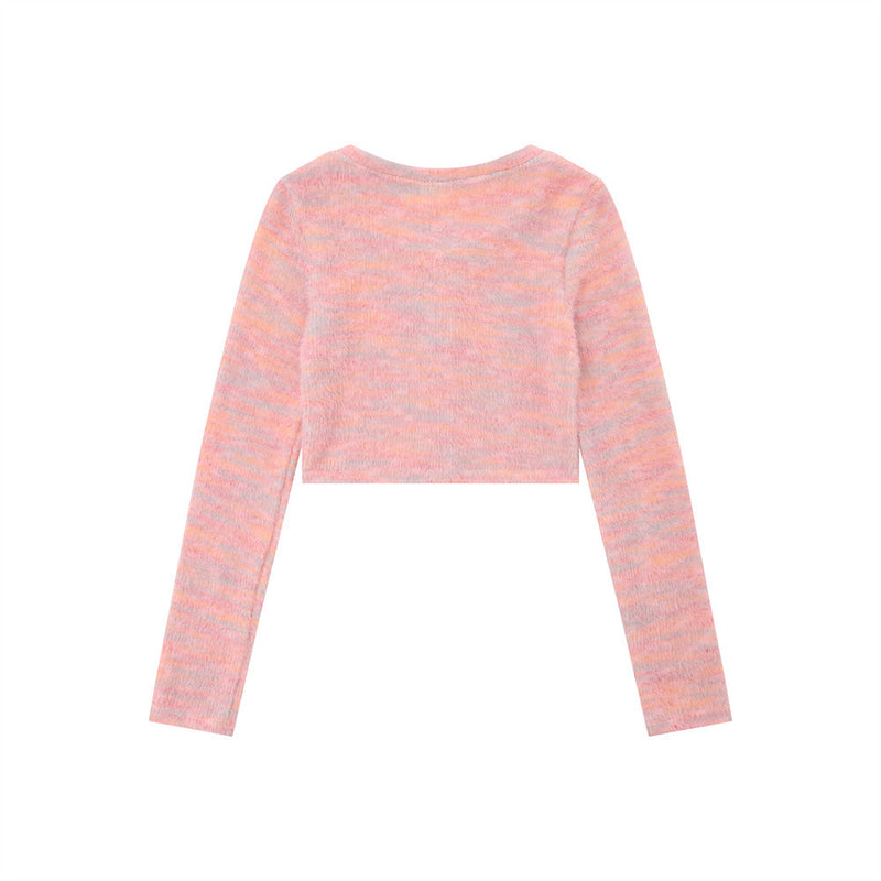 Women Sweater Short Sweater Cardigan Girls' Autumn Sweater Casual Sweater
