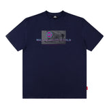 Men T Shirt Printed round Neck Short Sleeve T-shirt Men and Women Loose