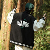 Varsity Jacket Vintage Baseball Jacket Men's Spring and Autumn Clothing