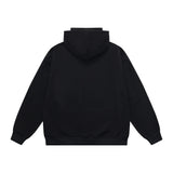 Men Hoodie Vintage Zipper Turtleneck Hooded Sweatshirt