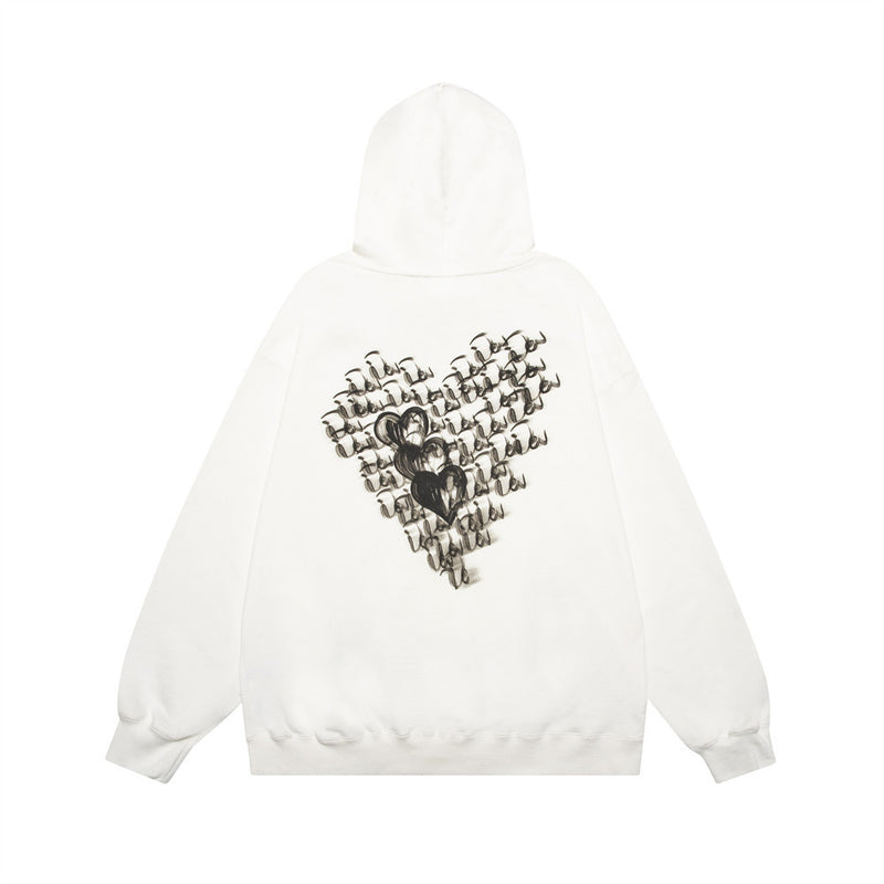 Men Hoodie Printed Hoodie Men's Loose Design
