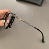 CHH Chrome Hearts Glasses pure titanium ultra-light business retro square versatile myopia frame