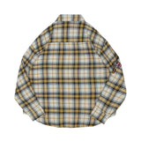 Men's Long Sleeved T Shirt Plaid Shirt Men's Spring and Summer Long Sleeves Shirt Trendy Loose