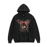 Unisex Vintage Hoodie Vintage Printed Jacket