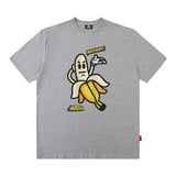 Men's T Shirt Printed Short-Sleeved T-shirt Men's and Women's American Retro Loose