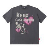 Men T Shirt Short Sleeve T-shirt Men and Women Loose
