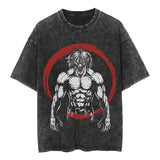 Harajuku Fashion Vintage T-Shirt Japanese Anime Naruto