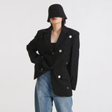 Frankie Shop Hourglass Blazer Fall Loose-Fitting Casual Suit