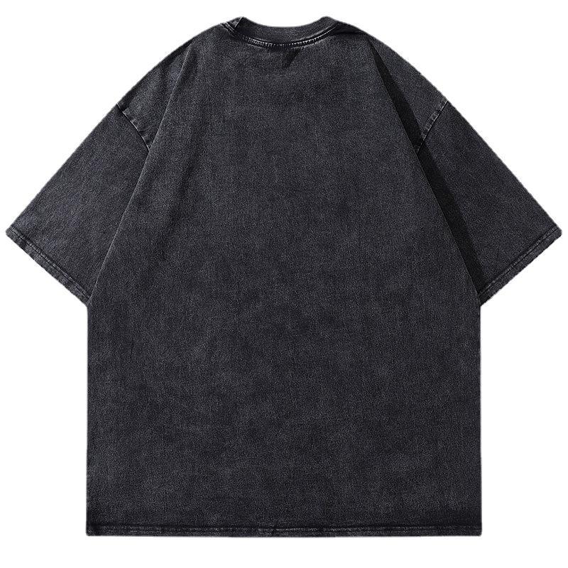 Vintage Oversized T-Shirt Hip Hop Eye Graphic Print