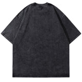Vintage Oversized T-Shirt Hip Hop Eye Graphic Print