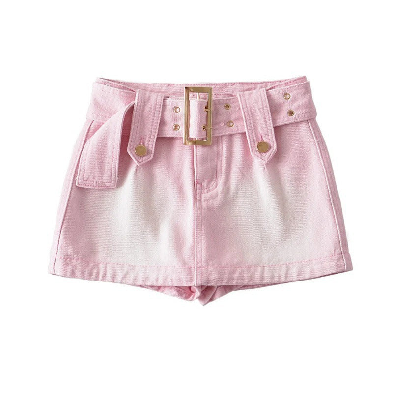 Women Skirt Summer Hot Girl Denim Skirt Women's Skirt