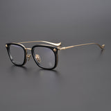 CHH Chrome Hearts Glasses engraved gold rim glasses frame Versatile vintage myopia glasses frame
