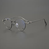 CHH Chrome Hearts Glasses Versatile Retro Pure Titanium Glasses Frame Ultra Light Myopia Glasses Frame