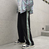 Men Sweatpants Casual Pants Men Loose Wide Leg Track Pants Summer