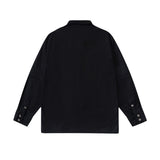 Men Long Sleeve T Shirt Solid Color Long Sleeve Men's Ins Fashion Brand Street Loose Half-Sleeve Top