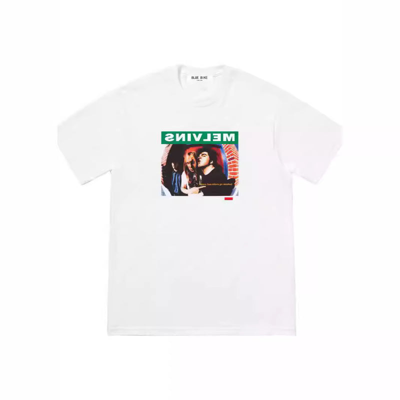 Mens T-shirts 24SS x Melvins Prick Tee Front Character Print Short Sleeve T-Shirt