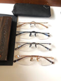 CHH Chrome Hearts Glasses Simple and generous Ultra-light titanium glasses frame Business myopia glasses frame
