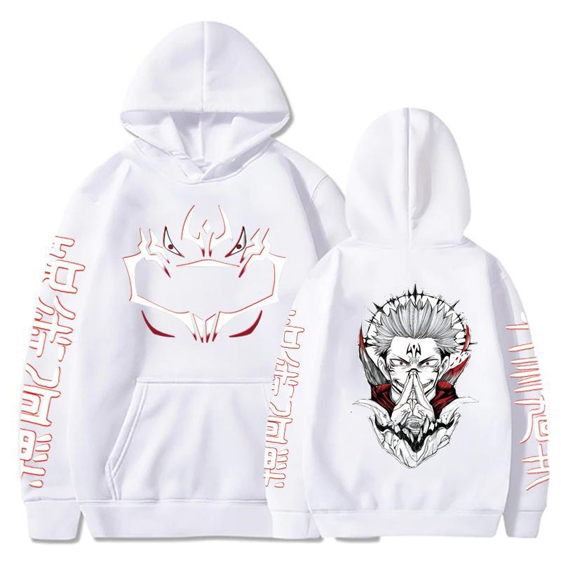 Funny Jujutsu Kaisen Long Sleeve Casual Hoodies Anime