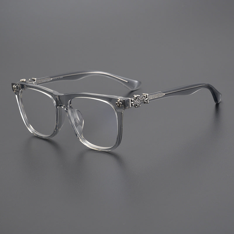 CHH Chrome Hearts Glasses Vintage Large Frame Large Face Myopia Glasses Frame