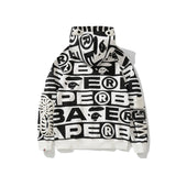 Bathing Ape Hoodie Shark Loose Hooded Sweater Jacket