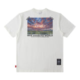 Men T Shirt Hip-Hop Street Spring/Summer Loose Casual Short Sleeve T-shirt