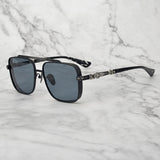 CHH Chrome Hearts Glasses Versatile pure titanium square frame sunglasses frame large face myopia glasses frame