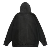 Men Hoodie Tie-Dye Gradient Hooded Sweater Inkjet Letter Printing Loose