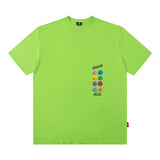 Men T Shirt Street Letter Print Short-Sleeve T-shirt Men's Loose Casual Couple