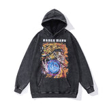 Unisex Vintage Hoodie Cotton Hooded Sweater Male Casual