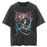 Hip Hop Streetwear Oversize T Shirt Women Anime