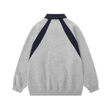 Men Hoodie Sweaters Menswear Embroidered Letters Loose Polo