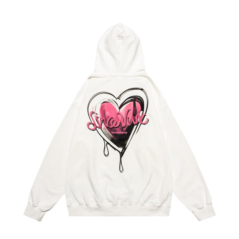 Men Hoodie Printed Hoodie Men's Loose