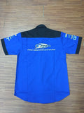 F1 Racing Suit Service Apron Beauty Shop Work Clothes Racing Suit Blue Embroidery